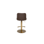 Modern Adjustable Bar Stool with Cushioned Backrest - 2302