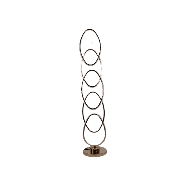 Modern Gold Ring LED Lamp - 78596 - Office Empire