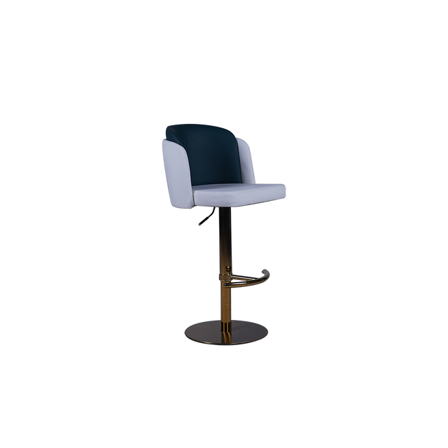 Modern Two-Tone Adjustable Bar Stool - 759