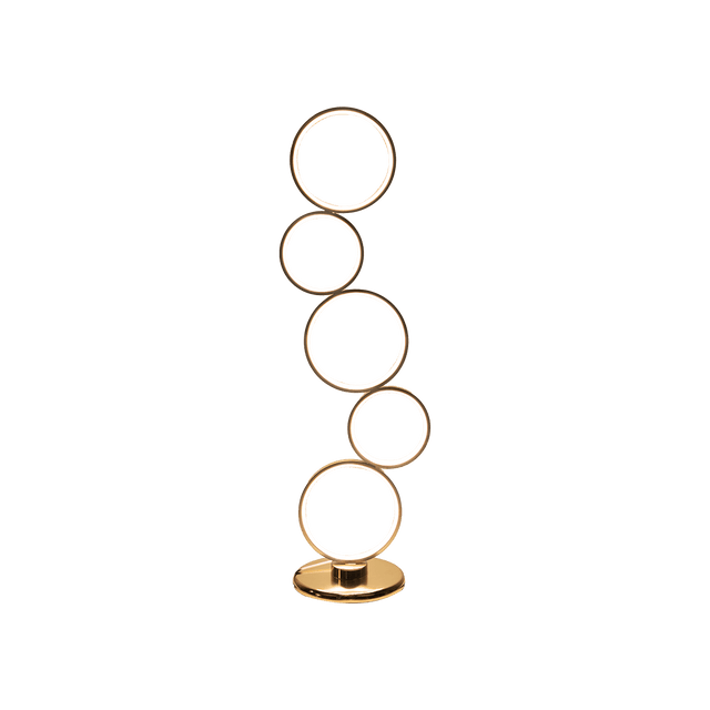 Luxury LED Ring Floor Lamp - 9061 - Office Empire