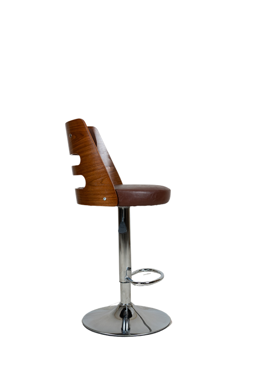 Contemporary Open-Back Bar Stool H1106 - Modern Bar Stools in Pakistan