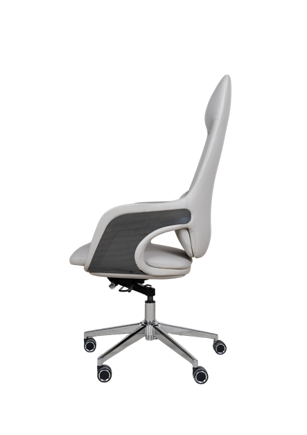 Ergonomic Executive Office Chair with Chrome Base - A313 - Office Empire