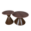 Sculptural Stone Center Table with Cone Base B698 - Modern Coffee Table