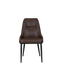 Modern Upholstered Dining Chair with Vertical Stitch Detail - 2520