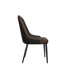 Modern Upholstered Dining Chair with Vertical Stitch Detail - 2520