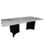 Luxury Grey Marble Dining Table Set in Pakistan - T-2519