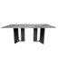 Luxury Grey Marble Dining Table Set in Pakistan - T-2519
