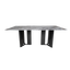Luxury Grey Marble Dining Table Set in Pakistan - T-2519