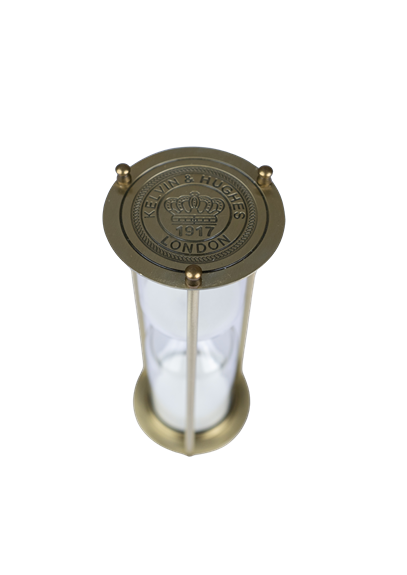 Classic Brass  Style Frame Hourglass