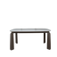 Marble Top Dining Table with Wooden Legs - T-77