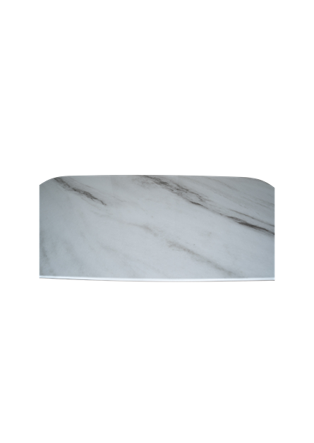 Marble Top Dining Table with Wooden Legs - T-77