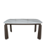 Marble Top Dining Table with Wooden Legs - T-77