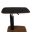Adjustable Modern Side Table C12-2 with Wood Base