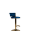 Luxury Velvet Bar Stool H008 with Gold Base - Premium Bar Stools in Pakistan