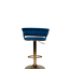 Luxury Velvet Bar Stool H008 with Gold Base - Premium Bar Stools in Pakistan