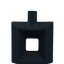 Geometric Rectangular Hollow Ceramic Vases – C-7