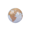 Metallic Globe Egg Ornaments – Luxury World Map Decor
