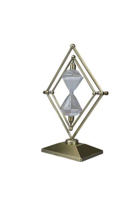 Modern Geometric  Sand glass Decor