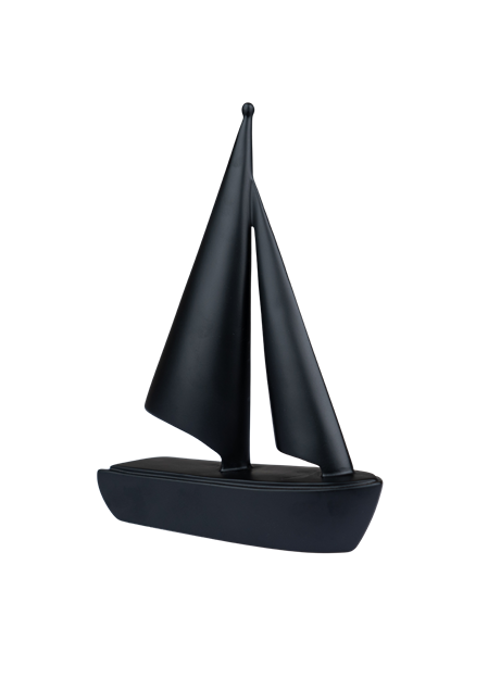Minimalist Sailboat Sculpture - 134
