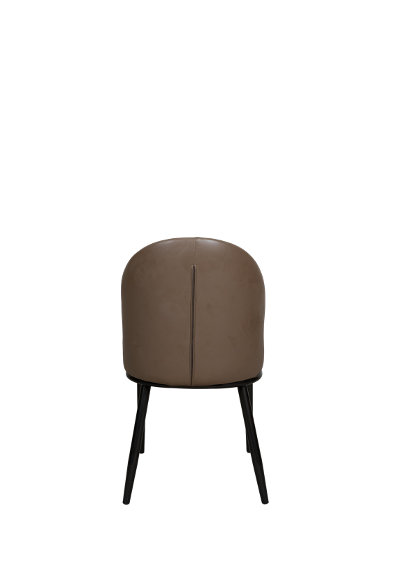 Modern Dining Chair F15 – Two-Tone Upholstered Accent Chair