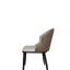 Modern Dining Chair F15 – Two-Tone Upholstered Accent Chair