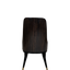 Luxury Upholstered Dining Chair with Brass Accents - 13-1 | Office Empire
