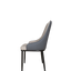 Upholstered Dining Chair with Vertical Stitching - F38  - Office Empire