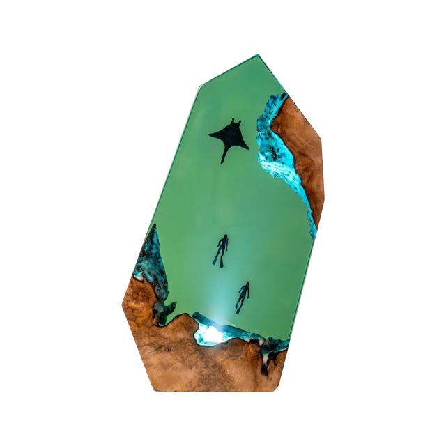 Cyan Solitude Decor - P1-1