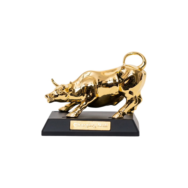 Aura Gilded Bull Decor - KK10