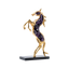 Golden Amethyst Horse Sculpture - F10