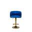 Luxury Velvet Bar Stool with Gold Base - 1 BL37