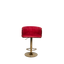 Luxury Velvet Bar Stool with Gold Base - 1 BL37