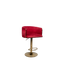 Luxury Velvet Bar Stool with Gold Base - 1 BL37