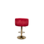 Luxury Velvet Bar Stool with Gold Base - 1 BL37