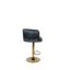 Luxury Velvet Bar Stool with Gold Base - 1 BL37