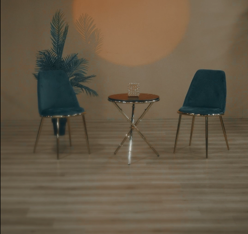 Modern  Accent Coffee Chair & Table Set