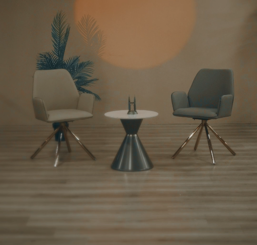 Premium Lounge Coffee Chair & Table Set