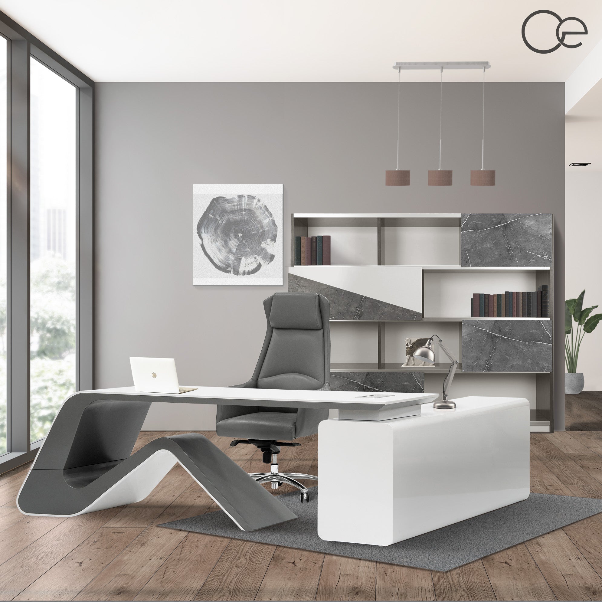 Chair and table store set for office