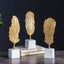 Golden Leaf Miniature Figurine - Décoration Pieces